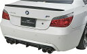 【M 039 s】E60 E61 BMW 5シリーズ Mスポーツ用（2004y-）WALD SPORTS LINE リアディフューザー／／FRP製 ヴァルド バルド スポーツライン リヤディフューザー エアロ セダン ツーリング 525i 530i 540i 545i