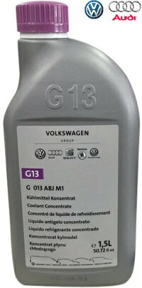 【M's】VWアウディ純正品ロングライフクーラント1.5L(G13)//正規品冷却水クーラント液LLCフォルクスワーゲンVOLKSWAGENG-013-A8J-M1G013A8JM1