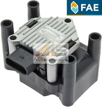 【M's】VWゴルフ4(1J/1E)/ゴルフ5(1K)/ゴルフ6(5K)FAE製・他イグニッションコイル1個//純正OEMイグニッションモジュールフォルクスワーゲンGOLF4GOLF5GOLF6032-905-106E032905106E032-905-106B032905106B