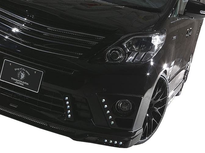 【M's】アルファード 20 系 後期 ROWEN フロントスポイラー 用 LED スポット オプション キット ／ ロ..