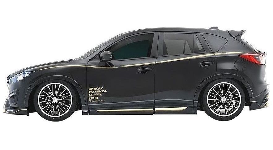 【M's】マツダ CX-5 前期・後期 サイド パネル ／ ROWEN ／ ロエン エアロ ／／ SV PREMIUM Edition ／ MAZDA CX5 1Z001J00 ／ LDA DBA KE 2 5 E AW FW ／ ステップ／スポイラー／ガーニッシュ／樹脂 ウレタン カバー