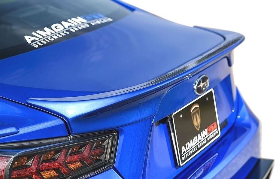 【M's】SUBARU BRZ 前期（2012.3-2016.7）AIMGAIN GT トランク スポイラー FRP 未塗装 エイムゲイン エアロ TRUNK SPOILER スバル ZC6 リア ウイング