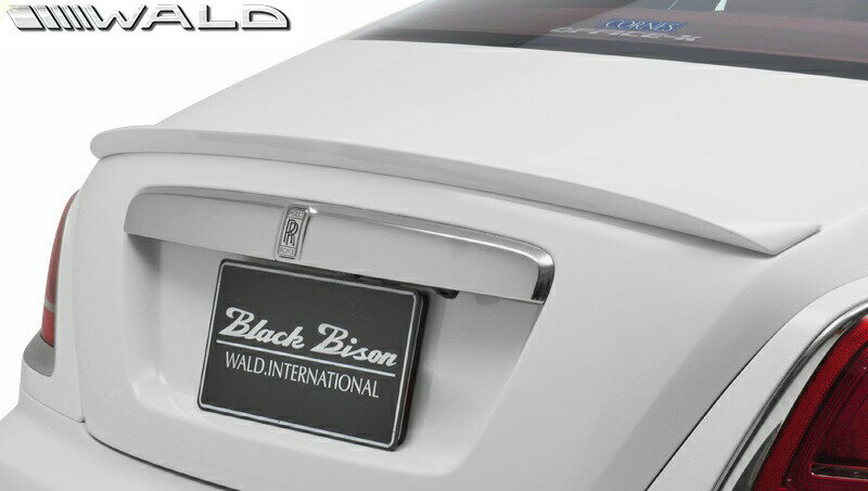 【M's】ロールスロイス レイス (2013y-) WALD Black Bison トランクスポイラー／／FRP製 ヴァルド バルド エアロ カスタム シンプル ロールス Rolls Royce WRAITH ブラックバイソン リアウイング リヤウイング