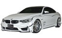 【M's】 BMW M4 クーペ F82 エアロ 3点セット(FRP)/ROWEN/ロエン//フロント スポイラー/サイド ステップ/リア アンダー ディフュー...