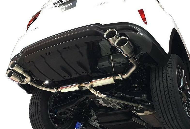 【M's】レクサス 20系 前期 RX 450h（H25.10～H31.7） 4本出し マフラー ／ ROWEN ロエン 1L005Z00 ROWEN エアロ専用 ステンレステール LEXUS