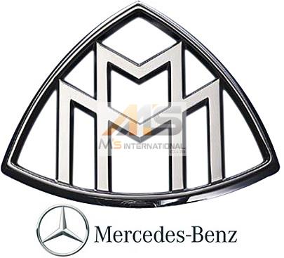 【M's】X222 メルセデス マイバッハ S550 S600（2015y-）純正品 Cピラー エンブレム 1個／／W222 MERCEDES-MAYBACH ベンツ 正規品 222-817-1200 2228171200