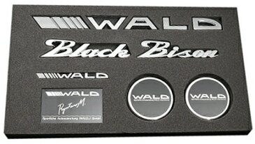 【M's】WALD ブラックバイソン エンブレムセット Type1／／Black Bison ベンツ BMW アウディ ポルシェ ロールスロイス ベントレー マセラティ ランドローバー ジャガー レクサス トヨタ ニッサン