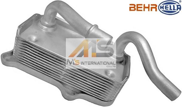 【M's】W463 ベンツ AMG Gクラス V6/V8（M112/M113）BEHR製 エンジン オイルクーラー ASSY／／純正OEM HELLA ヘラ ゲレンデ G320 G500 G55 112-188-0401 1121880401 112-188-0301 1121880301