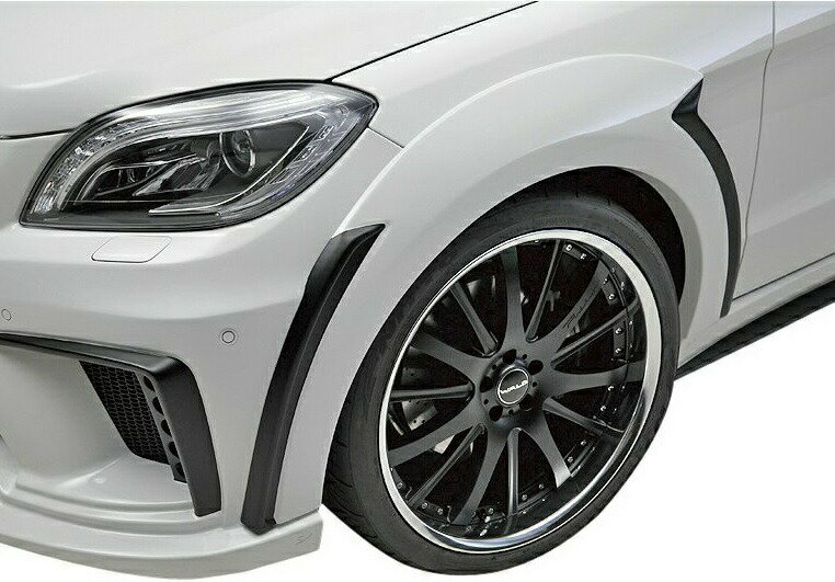 【M's】W166 ベンツ ML350 Mクラス（2012y-2015y）WALD オーバーフェンダー 6ピース（片側20mmワイド）..