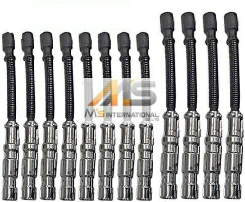 【M's】ベンツ V6（M112）BREMI社製 (他・OEM品) プラグコード 12本 // BENZ ブレミ 112-150-0118/1121500118 112-150-0218/1121500218 優良品 エンジン部品 セット 高品質 新品