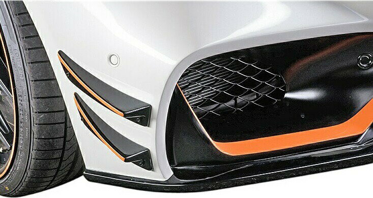 【M's】C190 メルセデス-AMG GT（2015y-）WALD カナード（FRP）／／正規品 ヴァルド バルド SPORTS LINE Black Bison Edition エアロ W190 ベンツ AMG-GT Mercedes-AMG GT
