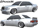 【M's】W201 ベンツ 190E (1985y-1993y) PANDEM ワイドボディ フルキット 6点／／パンデム FRP製 エアロ カスタム シンプル オーバーフェンダー ワイドフェンダー フルエアロ エアロキット エアロセット フルキット フルセット メルセデスベンツ ロケットバニー ロケバニ