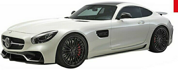 【M's】C190 メルセデス AMG-GT（2015y-）WALD ブラックバイソン フルエアロ 4点キット（FRP製）／／ヴァルド SPORTS LINE Black Bison Edition R190 W190 V8 M178 バルド 正規品