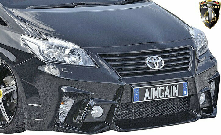 トヨタ 30系 プリウス ZVW30 (2009y-2015y) AIMGAIN HYBRID GT フロントバンパー／／FRP エイムゲイン エアロ プリウスエアロ エアロパーツ 30プリウス プリウス30 TOYOTA PRIUS 30PURIUS ハイブリットGT