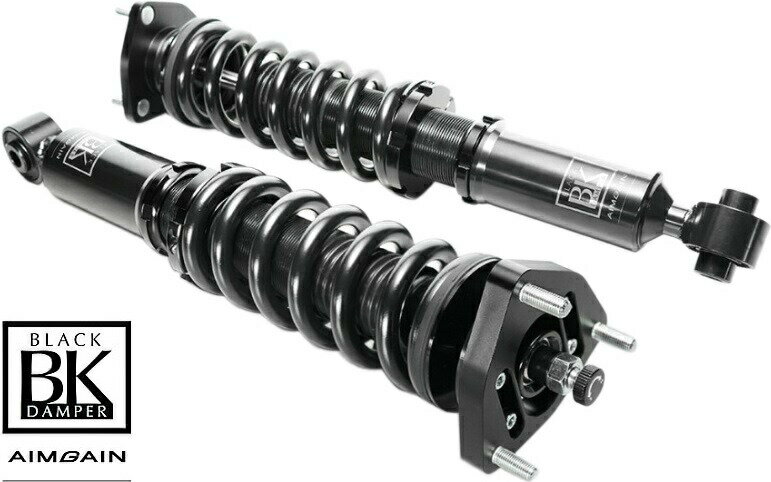 【M’s】 トヨタ 20 セルシオ (UCF20/21) AIMGAIN BLACK DAMPER 車高調キット (20段階減衰力調整) エイムゲイン 社外品 ダンパー ショック セット 1台分 TOYOTA CELSIOR ブラックダンパー