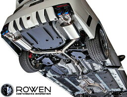 【M's】 トヨタ 130 マークX G's / GR SPORT (2012.08-2016.11 / 2017.09-) ROWEN PREMIUM01S 3.5L ステンレステール エキゾースト 左右4本出し マフラー ／／ 前期 後期 ロエン ローウェン ローエン ロウェン 外装 MARK X GRスポーツ GRX130 GRX133 1T010Z02