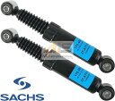 【M's】プジョー 106 1.6 S16/Rallye S2 S/NFX (1996y-2003y) SACHS リア ショックアブソーバー 左右 2本 // 左右共通 ザックス ショック ダンパー 2個 リヤ セット 左 右 後 社外 パーツ 部品 足回り 外装 Peugeot 旧型 旧式 オールドカー 170-462 170462 170 462