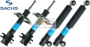 【M's】 フィアット チンクェチェント 1.1 sporting (1994y-1998y) SACHS ショックアブソーバー 1台分 4本 // ザックス ショック ダンパー 4個 セット フロント リア 社外 パーツ 部品 足回り FIAT CINQUECENTO 旧型 旧式 290-853 230-546 290853 230546 290 853 230 546