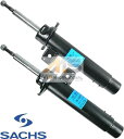 【M's】E84 BMW X1 xDrive 20i 25i 28i 4WD VL/VM (2010y-2015y) SACHS フロント ショックアブソーバー 左右 2本 // ザックス ショック ダンパー 2個 セット 右前 左前 社外 パーツ 部品 足回り エックスワン Xドライブ 313-931 313-932 313931 313932 313 931 313 932
