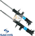 【M's】 フィアット 169 パンダ 1.2 FF (2003y-) SACHS フロント ショックアブソーバー 左右 2本 ザックス ショック ダンパー 2個 セット 左前 右前 左 右 社外 正規 パーツ 部品 足回り FIAT PANDA 314-135 314-134 314135 314134 314 135 51857950 51857951