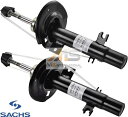 【M's】プジョー 208 1.2/1.2T/1.6 (2012y-2018y) SACHS フロント ショックアブソーバー 左右 2本 // 正規 ザックス ショック ダンパー 2個 セット 左前 右前 社外 パーツ 部品 足回り 消耗品 Peugeot A9(C) HM01 HN01 5F01 315-874 315-875 315874 315875 315 874 315 875