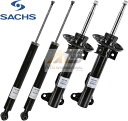 【M's】 W204 ベンツ Cクラス (2007y-2014y) SACHS ショックアブソーバー 1台分 (スタンダードサスペンション車用) ザックス ショ...