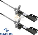 【M's】 W414 ベンツ バネオ 1.9 / 414 700 (2002y-2005y) SACHS フロント ショックアブソーバー 左右 2本 // ザックス 正規品 ショック ダンパー 2個 右前 左前 メルセデス パーツ 部品 新品 社外品 足回り 消耗品 318-131 318131 318 131