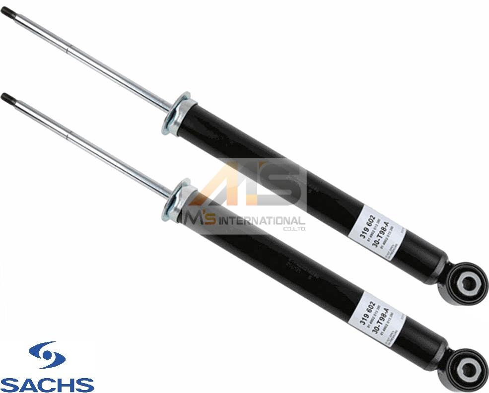 【M's】 F54 BMW ミニ クラブマン (2014y-) SACHS リア ショックアブソーバー 左右 ／／ MINI CLUBMAN ザックス ショック ダンパー セット リヤ 2本 2個 パーツ 部品 足回り 左後 右後 社外品 319-602 319602 319 602