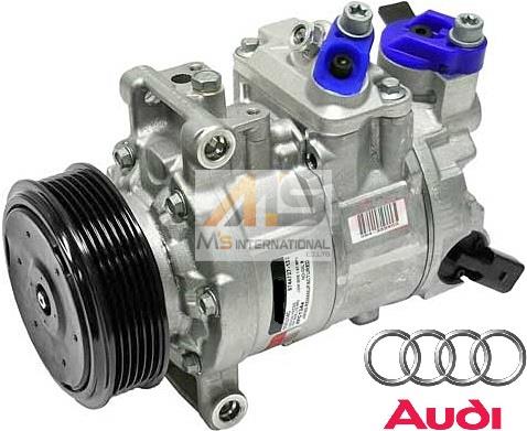 【M's】アウディ A4(8E/8H/8K) A5(8T/8F) A6(4F) Q5(8R) 純正OEM エアコンコンプレッサー／／AUDI ACコンプレッサー 8E0-260-805CB 4F0-260-805 8K0-260-805 8KD-260-805 8E0260805CB 4F0260805 8K0260805 8KD260805