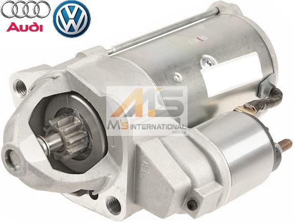 【M's】 VW パサート (B5) / アウディ A4 (B5/B6) 純正OEM セルモーター ／／ フォルクスワーゲン AUDI スターター モーター HELLA ヘラ 06B911023 06B911023X 06B-911-023 06B-911-023X