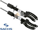 【M's】ポルシェ 958 カイエン 92A 3.0SE 3.6 4.8 4.8T (2010y-2018y) SACHS フロント ショックアブソーバー 左右 2本 ザックス ショック ダンパー 2個 セット 左前 右前 社外 パーツ 部品 足回り 外装 正規 PORSCHE CAYENNE 315-997 315-996 315997 315996 315 997 315 996