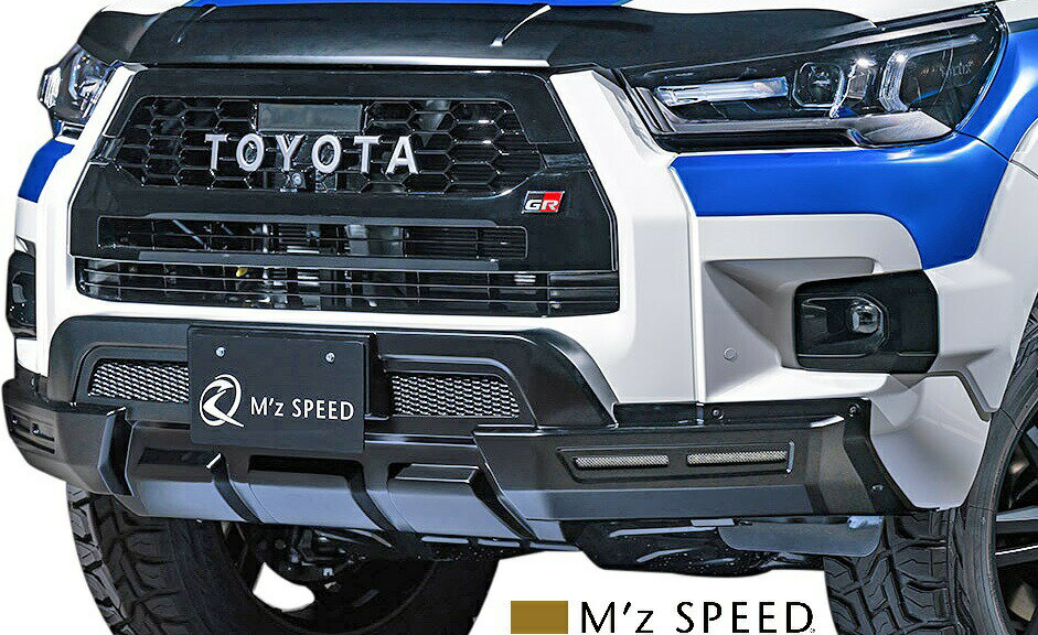 【M's】 トヨタ ハイラックス GRスポーツ GUN125 (2021/10-) M'z SPEED CROSS LINE フロントハーフスポ..