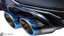 【M’s】 35 クラウンクロスオーバー 2.5HV G/X用 (2022/9-) M'z SPEED CROSS LINE エキゾーストカッター (MZ104...