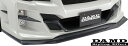 【M 039 s】スバル WRX S4/STI (2014.8-) DAMD フロントアンダースポイラー ／／ダムド FRP製 エアロ フロントリップ リップスポイラー フロントスポイラー SUBARU VAG VAB