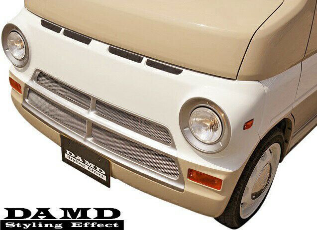エアロ アクティ カスタム パーツ Acty ホンダ パーツ Boy 未塗装 改造 バモス M S シンプル ダムド 01 9 05 12 Type2 セット Damd ホビオ 外装 La Aba Hm1 2 フロントバンパーフェイス エアロ Loco