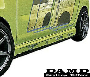 【M 039 s】 スズキ ワゴンR RR MC11S MC21S MC12S MC22S (1998.10-2003.9) DAMD Styling Effect サイドスカート 左右 ／／ ダムド エアロ パーツ 社外 外装 正規 本物 部品 改造 人気 カスタム スタイリングエフェクト WAGON-R MC 軽自動車 ワイスピ サイド ステップ スポイラー