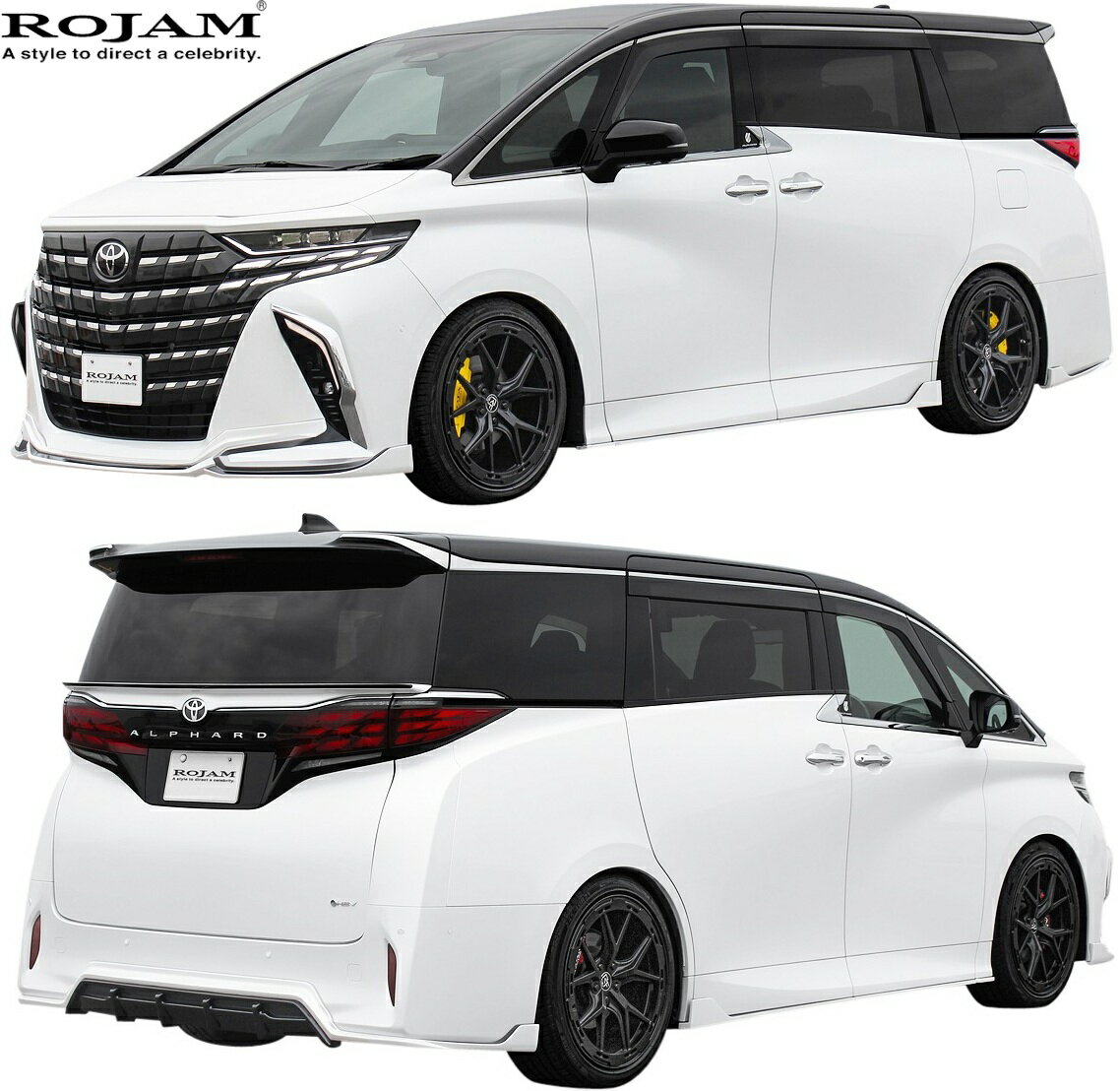 【M's】 40系 アルファード X Z Executive Lounge (2023.6-) ROJAM IRT フルエアロ フルキット エアロ..