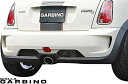 【M's】R53 BMW ミニ クーパーS RE16 後期 (2004y-2006y) GIALLA タイプX リアバンパースポイラー // Type-X FR...