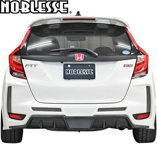 M's ۥ եå3 GK5/GP5 (  /  ) NOBLESSE ꥢХѡ Type RACING  FRP ̤ Υ֥å  ѡ ƥꥢ   ɥ쥹å ¤ HONDA FIT Хѡ GK-RB-010