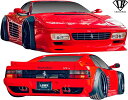 【M's】 フェラーリ 512TR (1992y-1994y) LB-WORKS コンプリートボディーキット 5点 // Liberty Walk リバティーウォーク リバティウォーク LB エアロ パーツ カスタム フルエアロ エアロキット セット KIT SET Ferrari LBワークス ワイド オーバーフェンダー オバフェン(2)