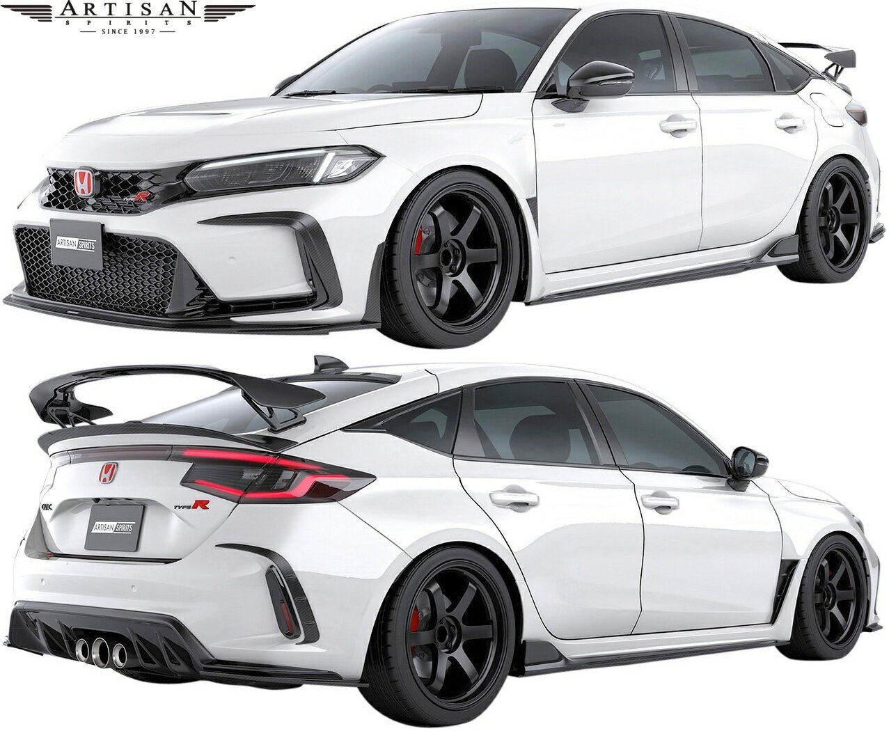 M's HONDA ӥå R FL5  (2022.9-) ARTISAN SPIRITS ե륨 ե륭å ץ꡼ȥå 8 ...