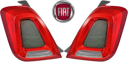 【楽天市場】【M's】 フィアット500 アバルト500 (シリーズ3) Autostyle シリーズ4ルック テールレンズ 左右