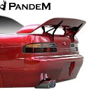 【M's】日産 S13 シルビア 1988-1993 PANDEM リアウイング Ver.4 FRP 未塗装 パンデム キット エアロ パーツ 部品 外装 改造 社外品 カスタム ロケバニ ロケットバニー Rocket Bunny ニッサン NISSAN 13 SILVIA レース ドリフト V4 バージョン4 リヤ ウイング