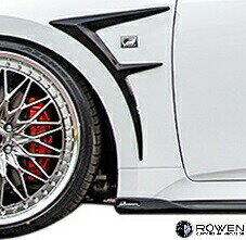 【M's】レクサス IS F-SPORT 後期 (2020.10-) ROWEN フロントフェンダーエクステンション FRP 未塗装 ロェン ロウェン ローウェン エアロ パーツ カスタム 外装 改造 LEXUS F SPORT Fスポーツ IS350 IS300h IS300 GSE31 AVE30 ASE30 社外 1L012E20