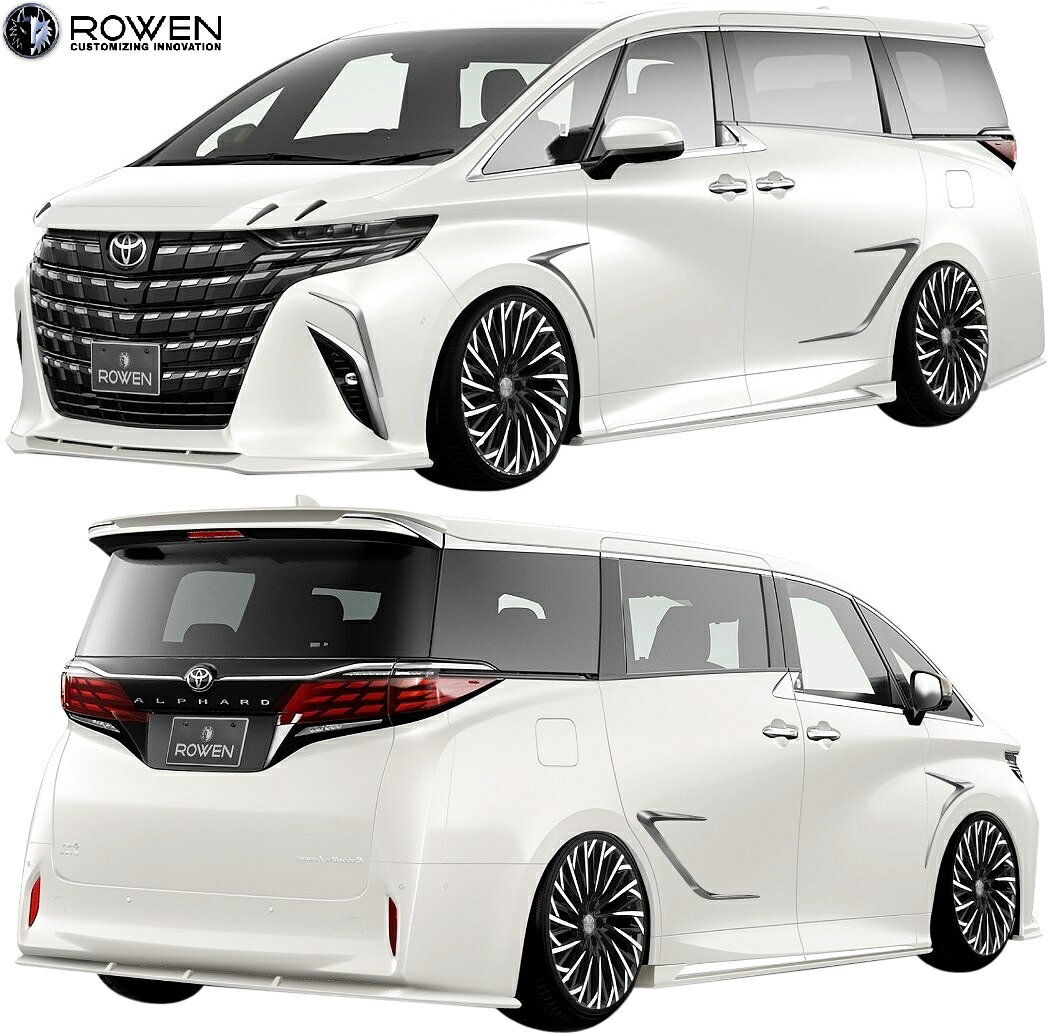 【M's】 40系 アルファード Executive Lounge Z (2023/6-) ROWEN リップタイプ ス...