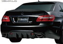 【M’s】 W212 ベンツ Eクラス セダン 前期 (2009.5-2013.5) WALD BLACK BISON リアバンパースポイラー FRP 未塗装 ヴァルド バルド ブラックバイソン エアロ パーツ カスタム エクステリア 外装 外観 部品 改造 社外 正規 メルセデス BENZ E250 E300 E350 E550 リヤバンパー