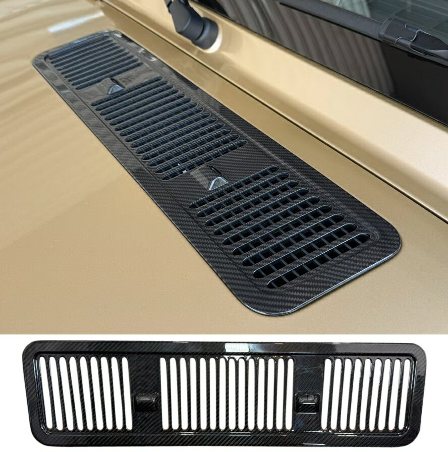 【M's】 W463A ベンツ AMG Gクラス G350d G400d G550 G63 (2018.6-2024.7) ドライカーボン ボンネットダクトカバー 社外 パーツ 部品 外装 エアロ 新型 現行 改造 高級 カスタム ドレスアップ エクステリア メルセデス ゲレンデ 5025