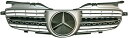 【M's】 R170 ベンツ AMG SLKクラス (1996y-2004y) R171スタイル フロントグリル (メタリックシルバー) 社外品 高級 R171ルック R171LOOK メルセデス BENZ エーエムジー アーマーゲー グリル C170 SLK230 SLK320 SLK32 1201(2)