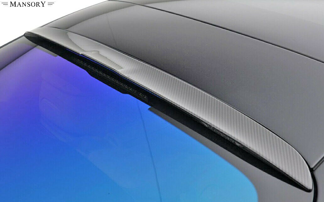 【M's】 W223 ベンツ Sクラス 前期 (2021y-) MANSORY リアルーフスポイラー ／／ マンソリー CARBON カーボン エアロ パーツ カスタム シンプル 外装 改造 新型 現行 メルセデス S500 S400d リヤ ルーフスポイラー ルーフウイング 223630751 223-630-751