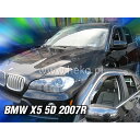 【M 039 s】 E70 BMW X5 SUV (2007-2013) HEKO ドアバイザー サイドバイザー 1台分 (フロント リア) ヘコ 雨避け セット フロントバイザー リアバイザー ダークスモーク 社外品 外装 部品 パーツ 311140 4582626810561